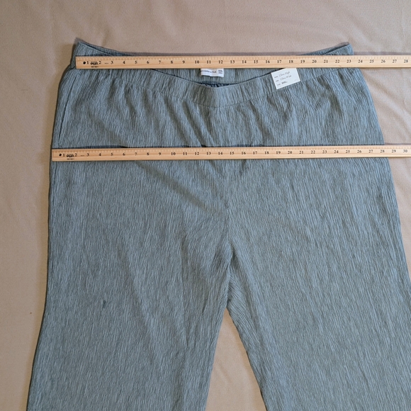 Abercrombie Crinkle Textured Pull On Pants | Sage Green | NWT | XXXL Long - Picture 6 of 8